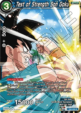 Test of Strength Son Goku TB2-020 card