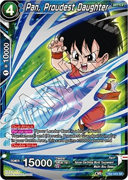 Pan, Proudest Daughter TB2-023 card