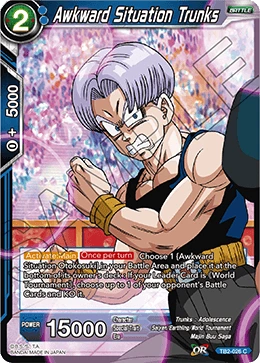 Awkward Situation Trunks TB2-026 card