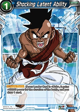 Shocking Latent Ability TB2-033 card