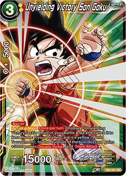 Unyielding Victory Son Goku TB2-051 card