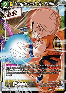 Toughened Up Krillin TB2-053 card