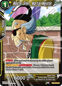 Master Shen, Martial Meister TB2-063 card
