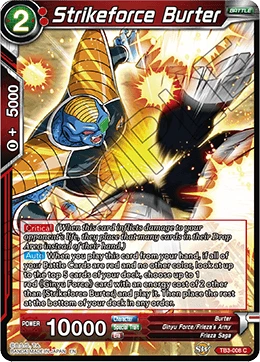 Strikeforce Burter TB3-008 card