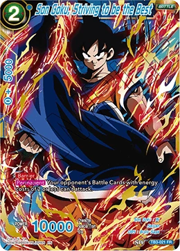 Son Goku, Striving to be the Best TB3-021 card