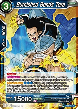 Burnished Bonds Tora TB3-024 card