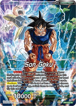 Son Goku TB3-034 card
