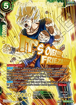 Final Showdown Son Goku TB3-035_SPR card