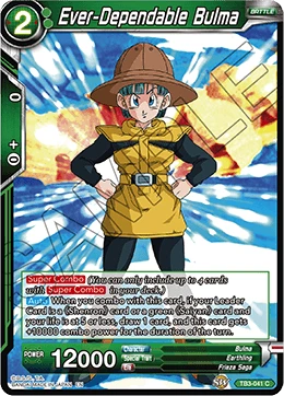 Ever-Dependable Bulma TB3-041 card