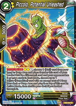 Piccolo, Potential Unleashed TB3-054 Dragon Ball Masters card