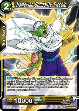 Namekian Solidarity Piccolo TB3-055 card