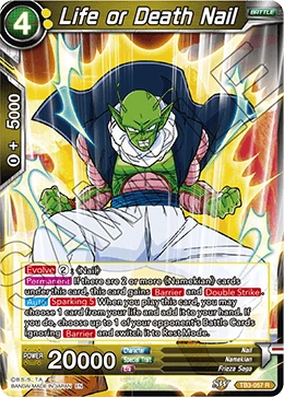 Life or Death Nail TB3-057 card