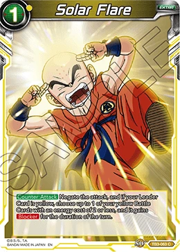 Solar Flare TB3-063 card
