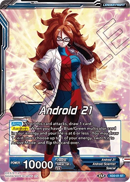 Android 21 XD2-01 card
