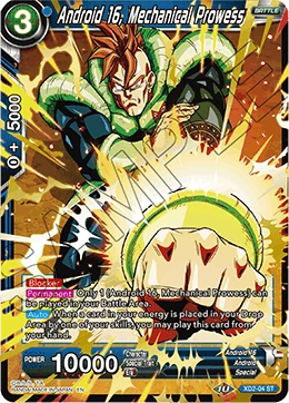 Android 16, Mechanical Prowess XD2-04 card