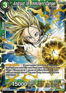 Android 18, Imminent Danger XD3-03 card