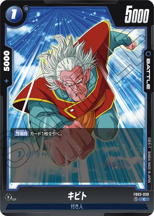 Kibito FB03-030 card