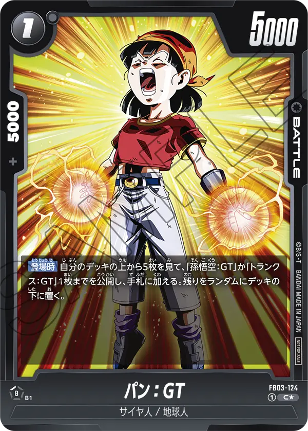 Pan : GT FB03-124-p1 card