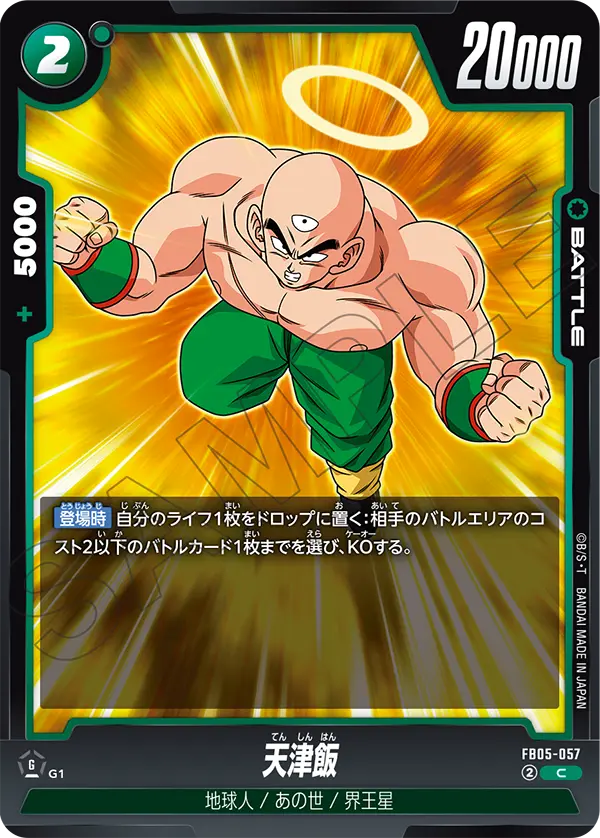 Tien Shinhan FB05-057 card