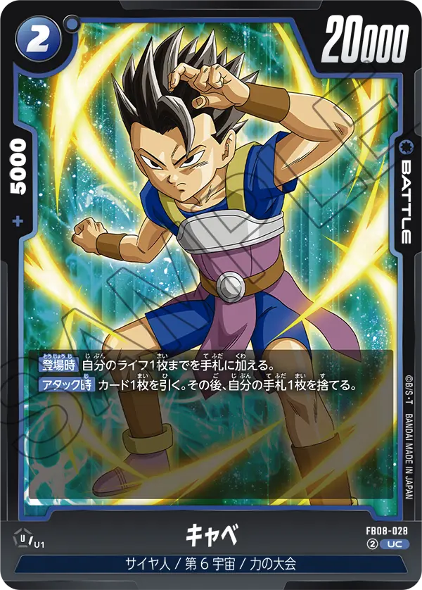 Cabba FB08-028 card