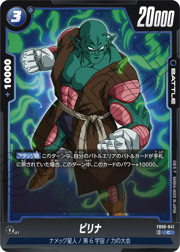 Pirina FB08-041 card