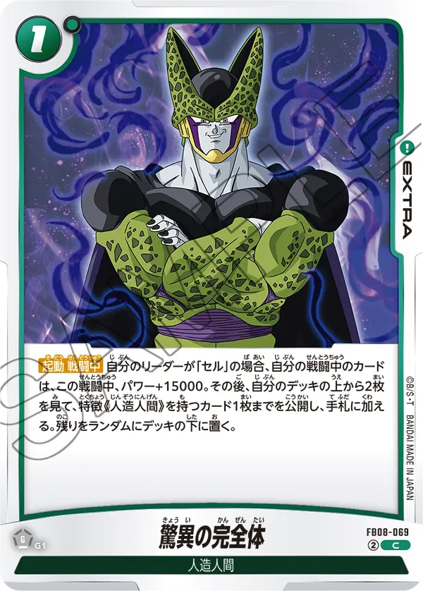 Incredible Perfect Form FB08-069 card