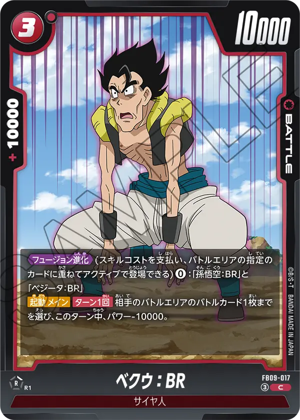 Veku : BR FB09-017 card