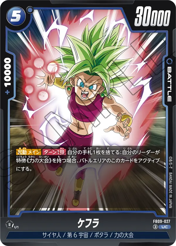 Kefla FB09-027 card