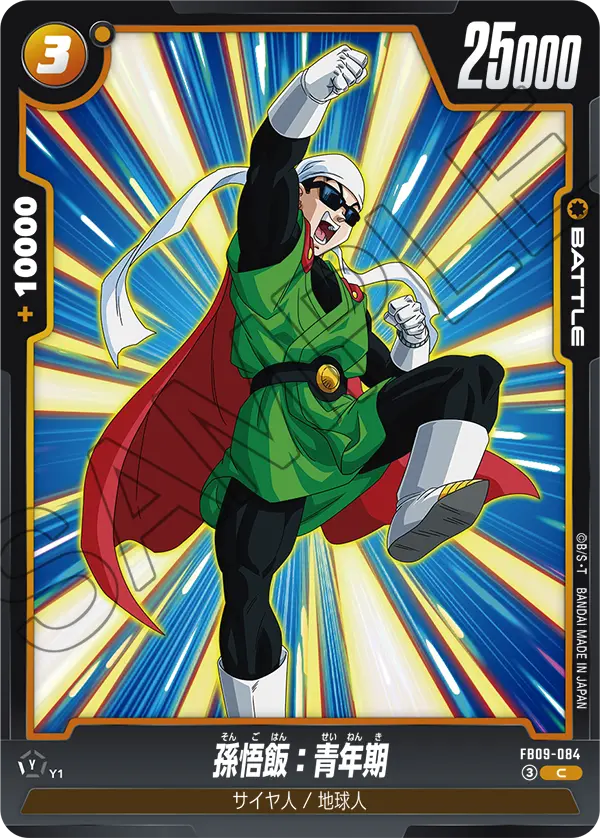 Son Gohan : Adolescence FB09-084 card