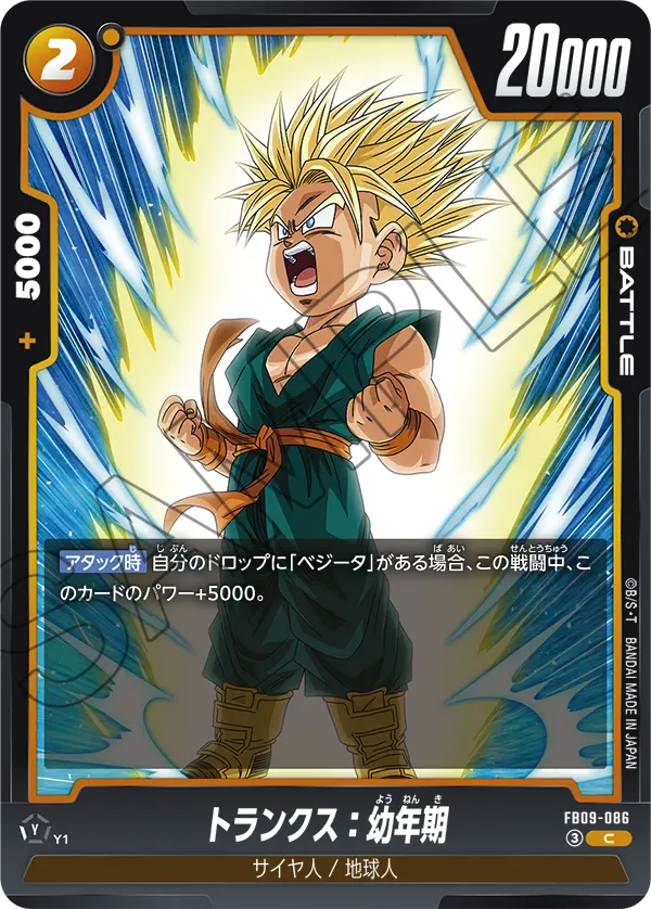 Trunks : Youth FB09-086 card