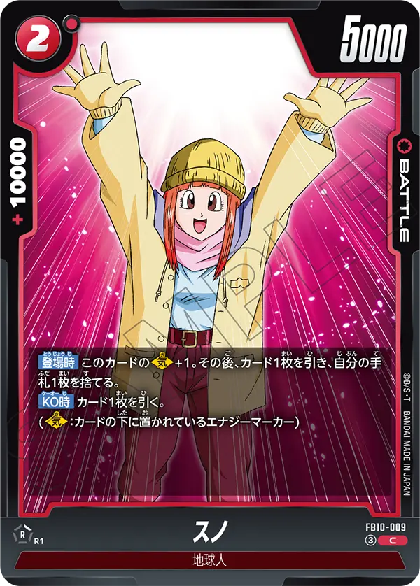 Suno FB10-009 card