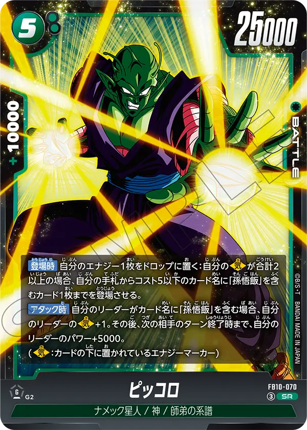 Piccolo FB10-070 card