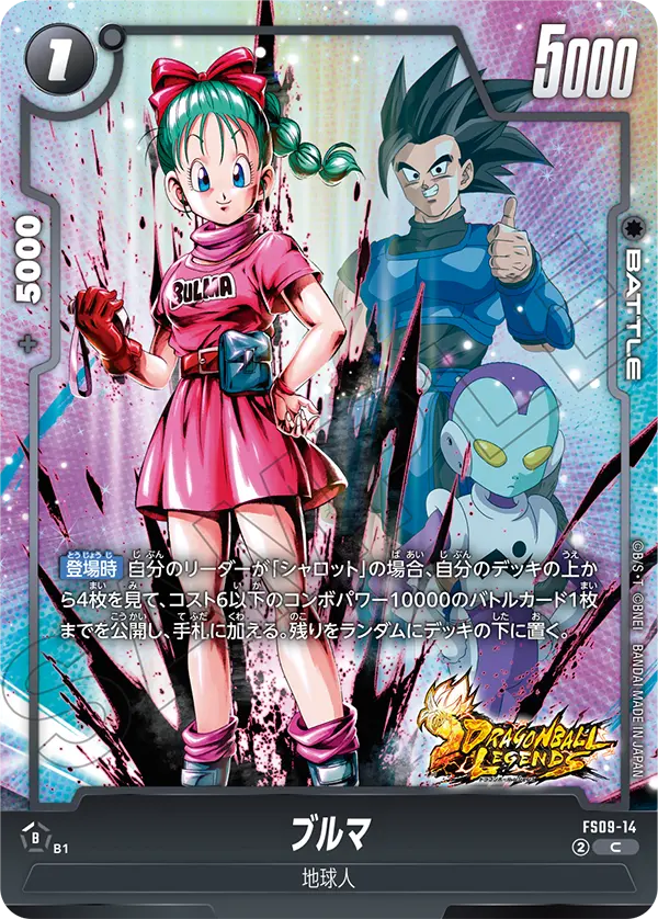Bulma FS09-14 card
