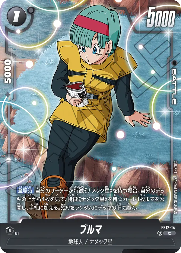 Bulma FS12-14 card