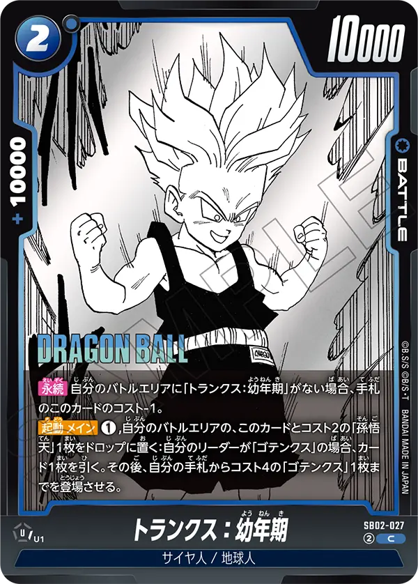 Trunks : Youth SB02-027 card