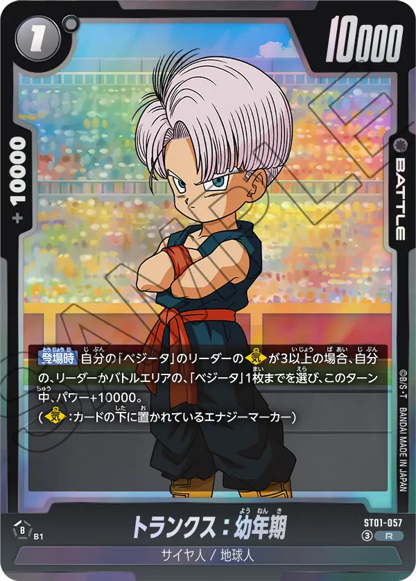 Trunks : Youth ST01-057 card